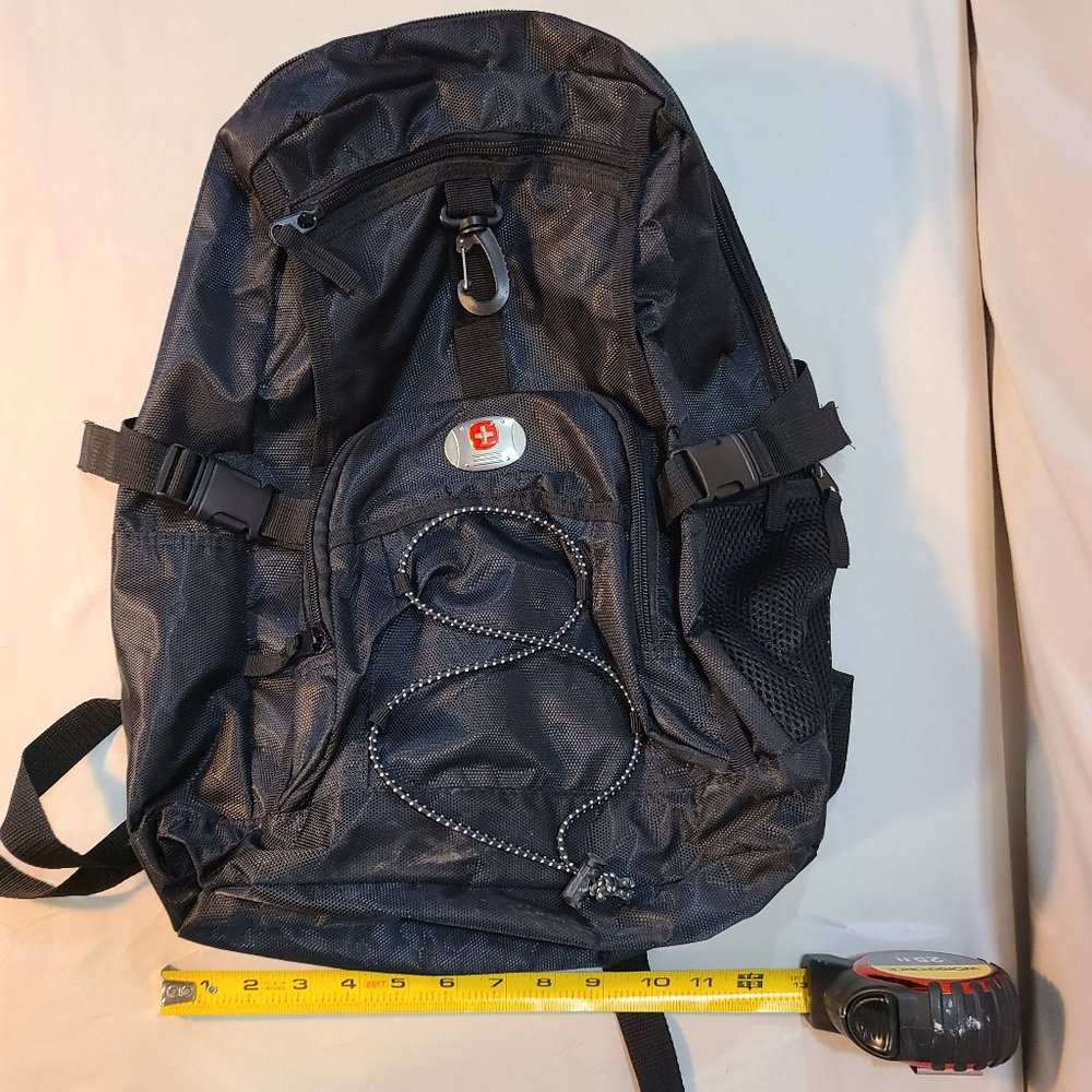 Swiss black backpack - Picture 4 of 4